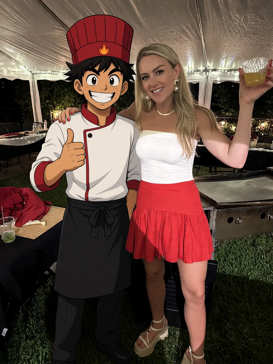 Chef = party.